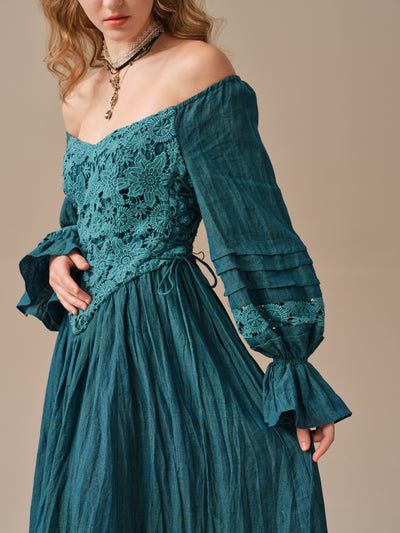Winter Fairy Core Picks: Featured Fairy Lace Linen Dresses!