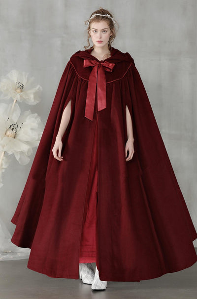 Perfumer 33 | hooded wool cloak