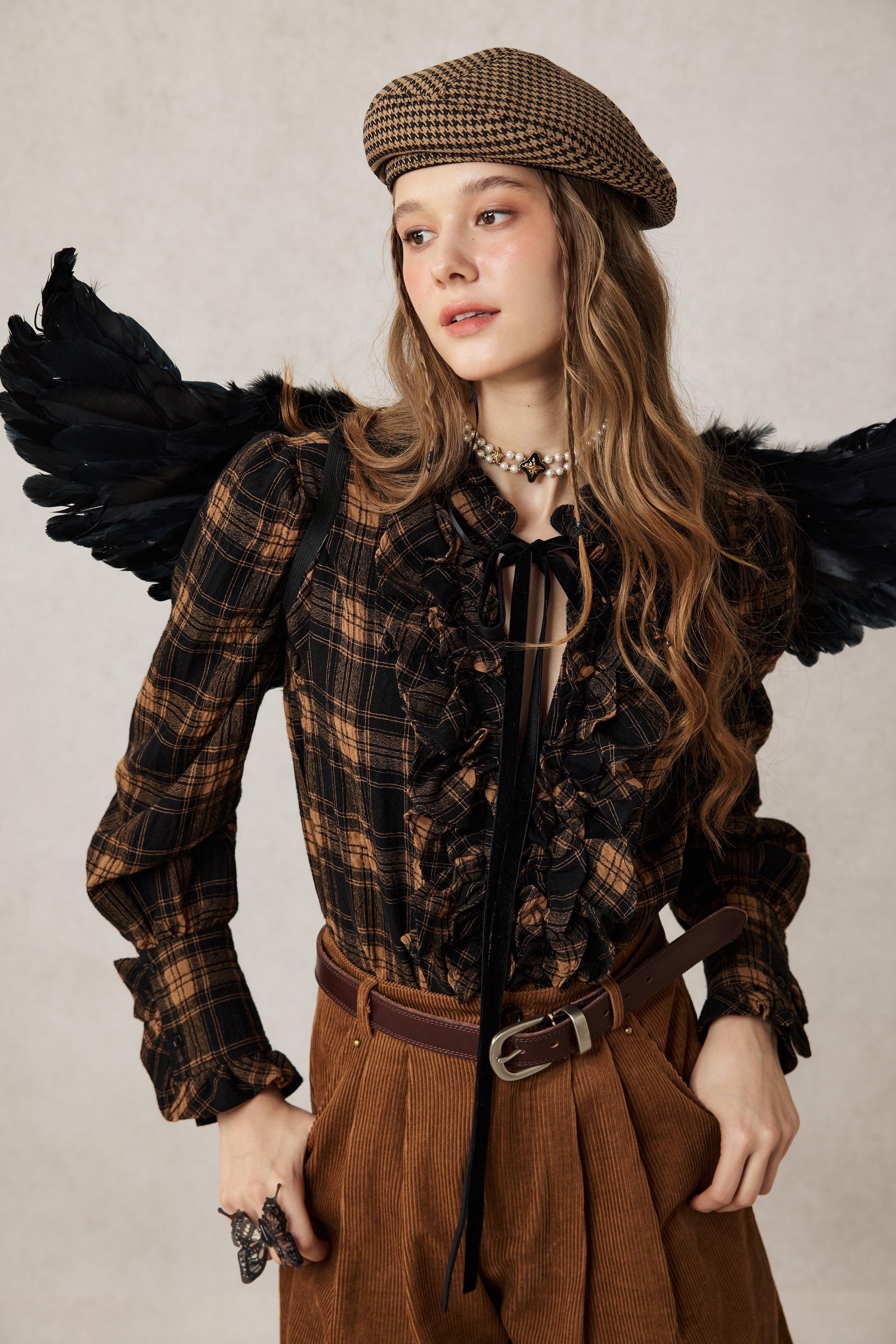 puff sleeve wool jacket ファッション レディース 【公式通販】