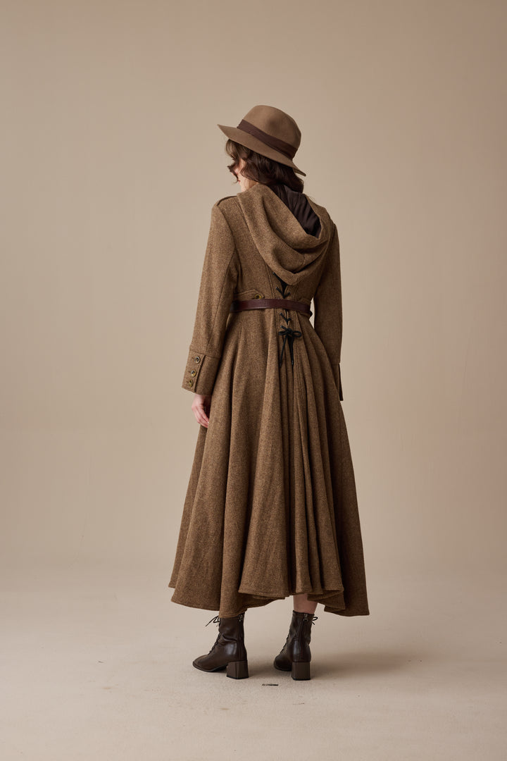 Monica 31 | 100% Wool  Double Breasted Coat
