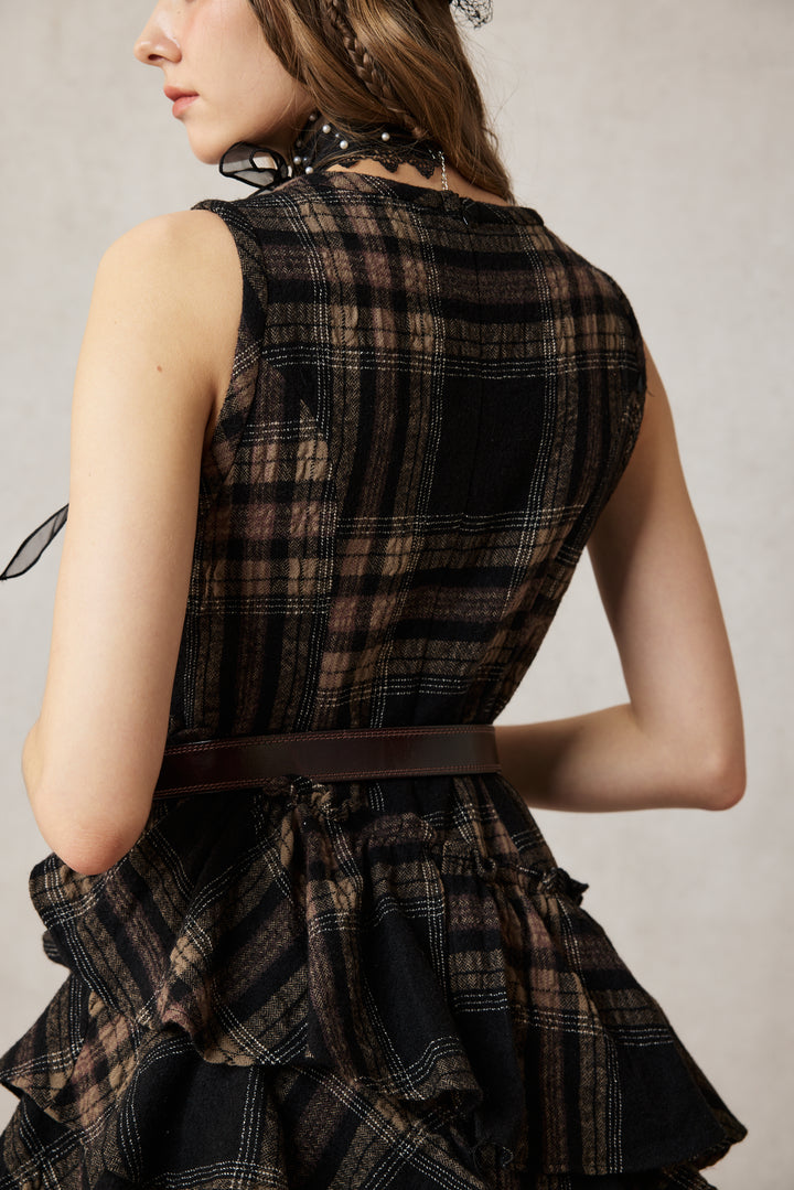 Offred 17 | 100% wool layered dress gown