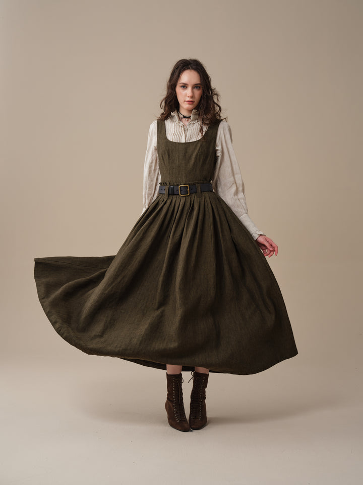 Clover 07 | Structured Linen Dress