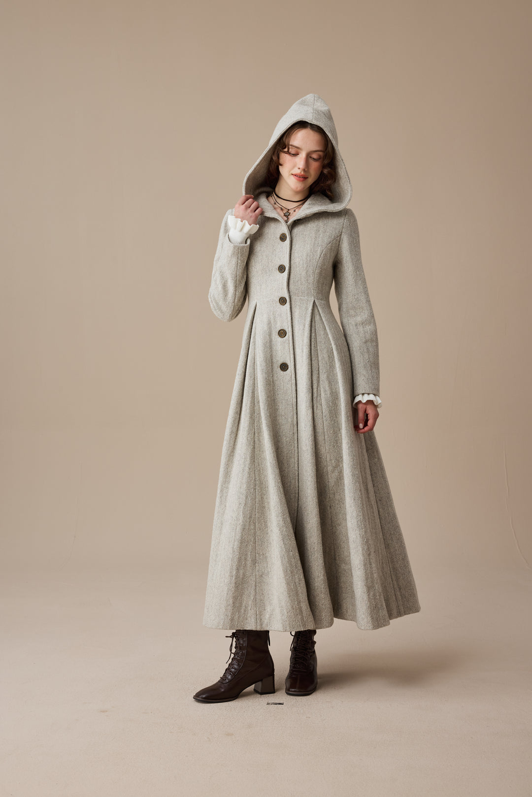My Fair Lady 26 | Hooded Wool Coat
