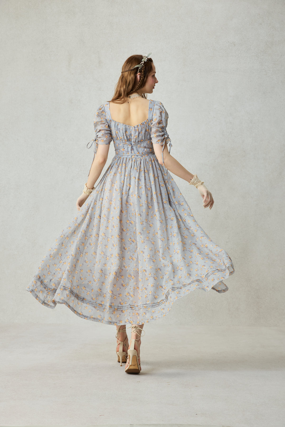 Monette 27 | Corset Linen Dress