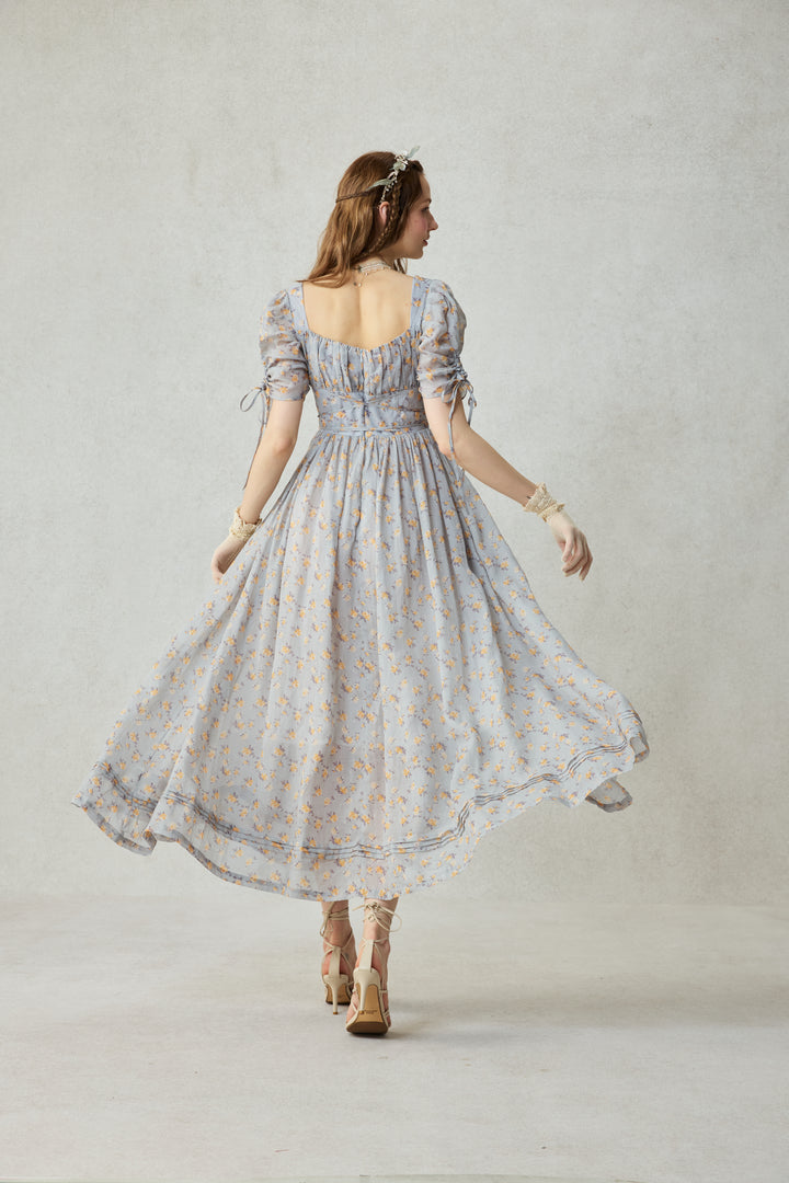 Monette 27 | Corset Linen Dress