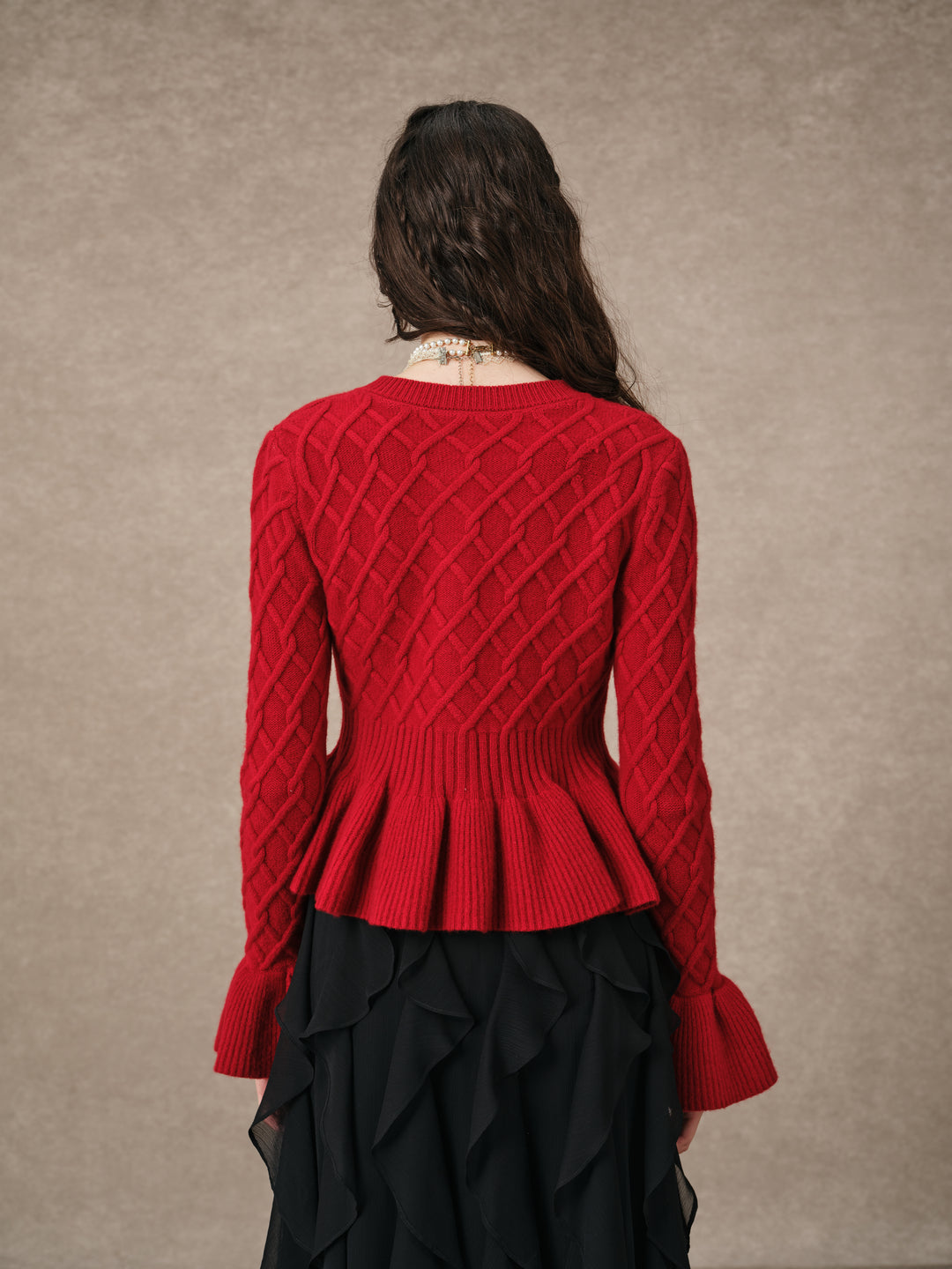 Freya | 100% Wool Cardigan