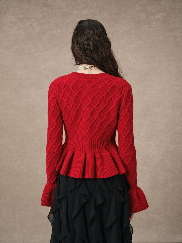 Freya | 100% Wool Cardigan