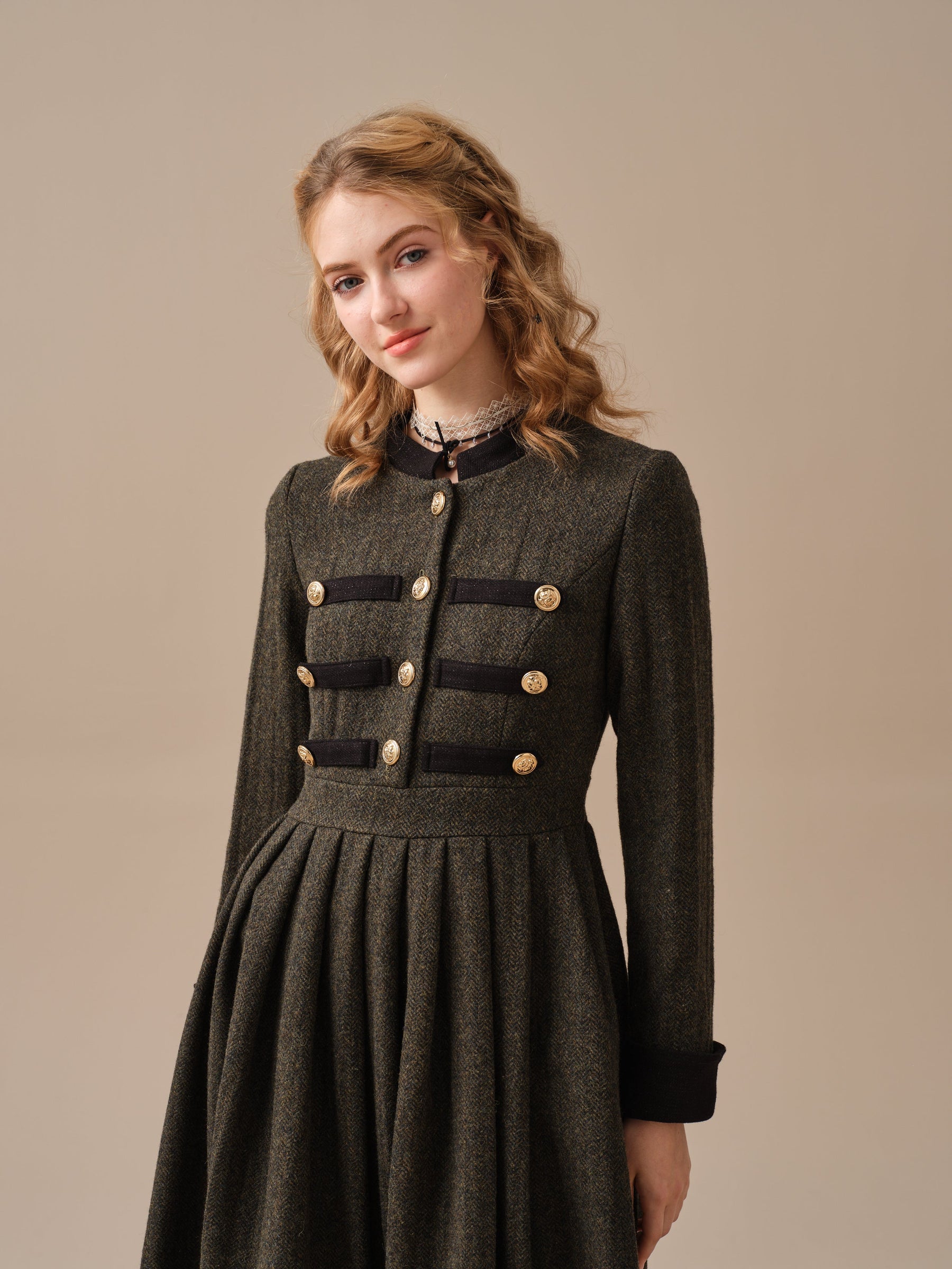 Willow Linen Dress - Black