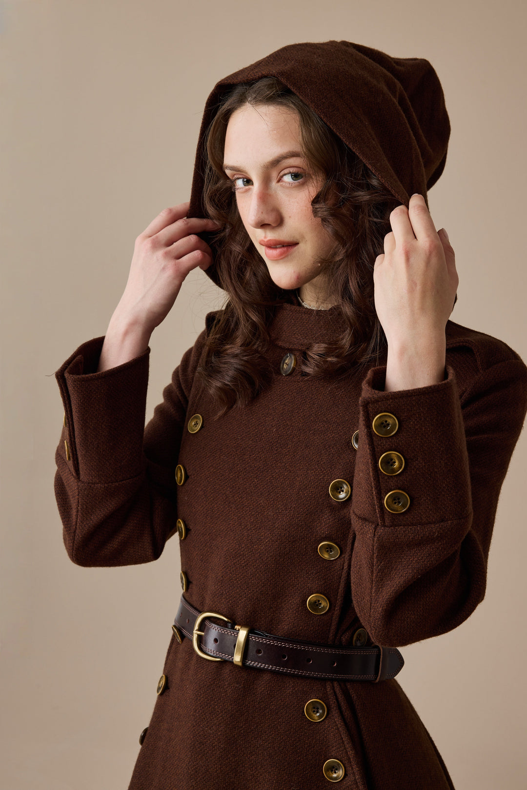 Monica 31 | 100% Wool  Double Breasted Coat