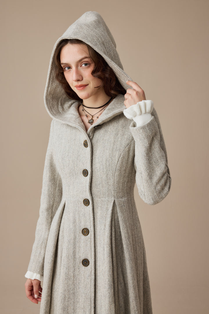 My Fair Lady 26 | Hooded Wool Coat