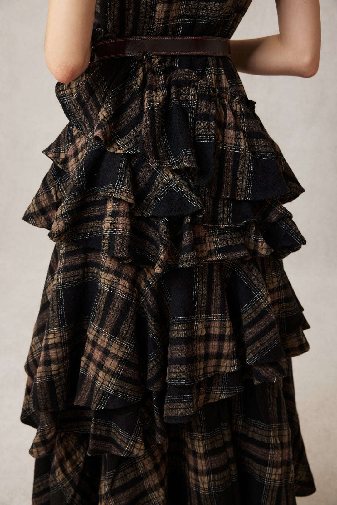 Offred 17 | 100% wool layered dress gown