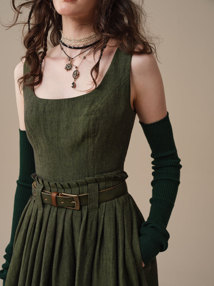 Clover 07 | Structured Linen Dress