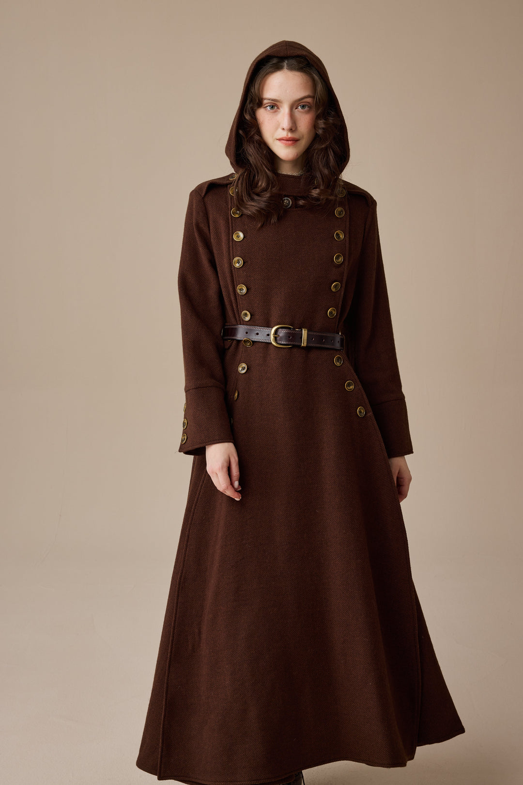 Monica 31 | 100% Wool  Double Breasted Coat