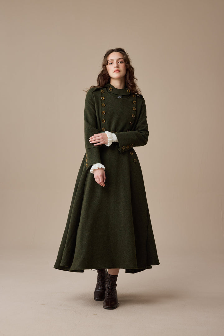 Monica 31 | 100% Wool  Double Breasted Coat