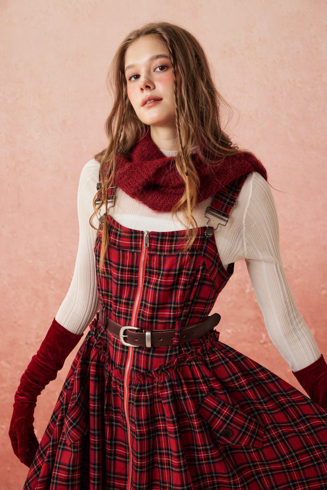 Tess 31 |100% Wool Halter Dress