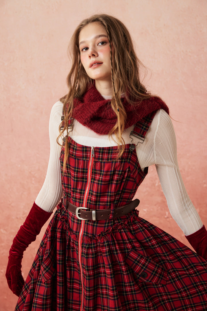 Tess 31 |100% Wool Halter Dress