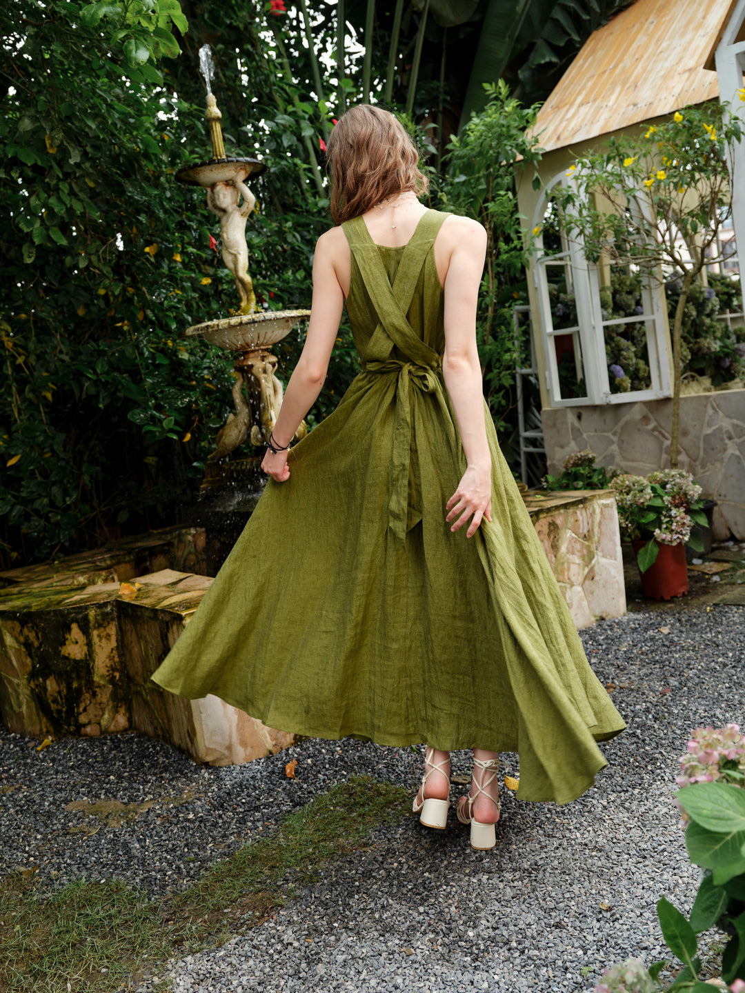 Summer 18 | The Avocado & Cream Linen Dress