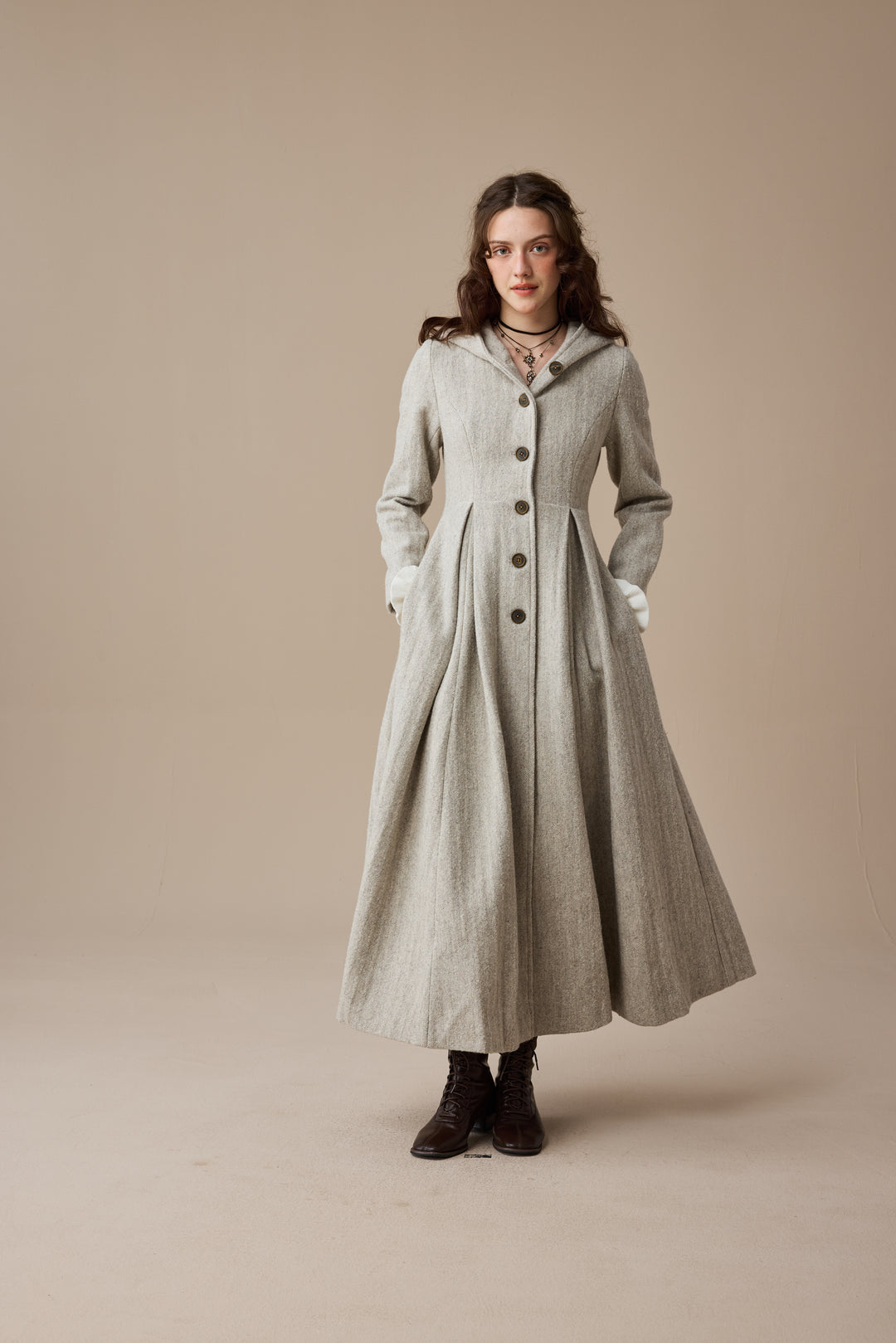 My Fair Lady 26 | Hooded Wool Coat