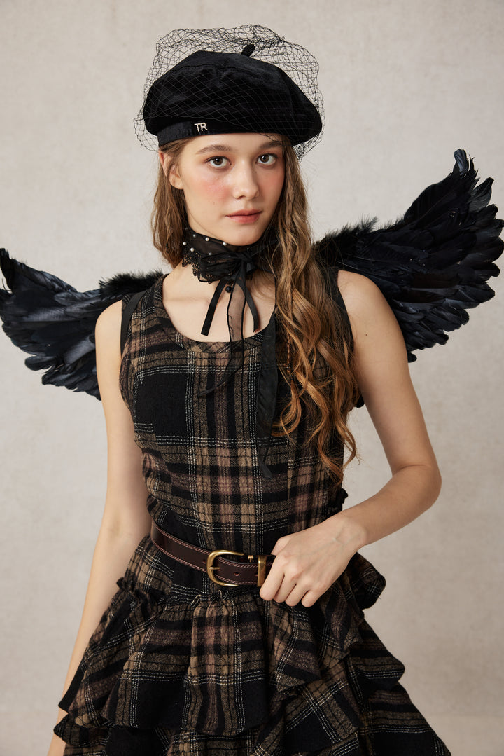 Offred 17 | 100% wool layered dress gown