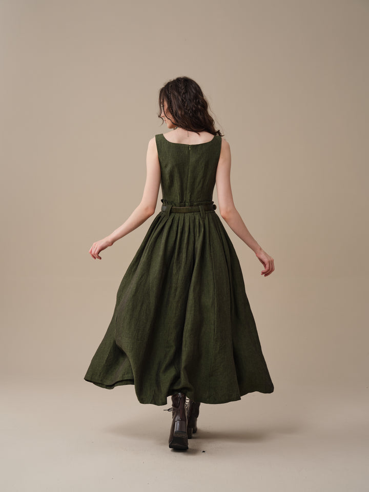 Clover 07 | Structured Linen Dress