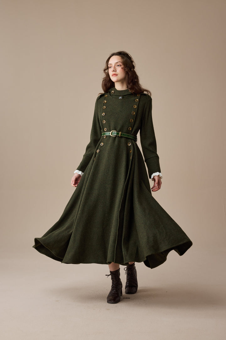 Monica 31 | 100% Wool  Double Breasted Coat