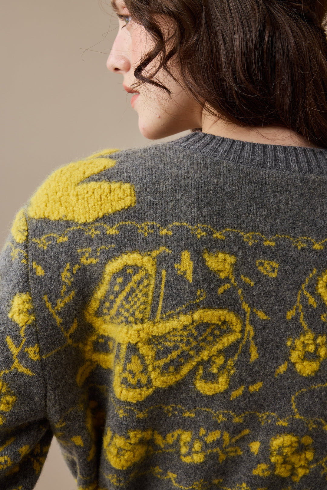 Nutcracker 24 |100% Wool Floral Jumper Sweater