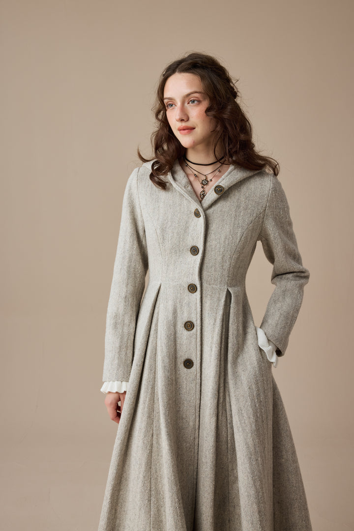 My Fair Lady 26 | Hooded Wool Coat