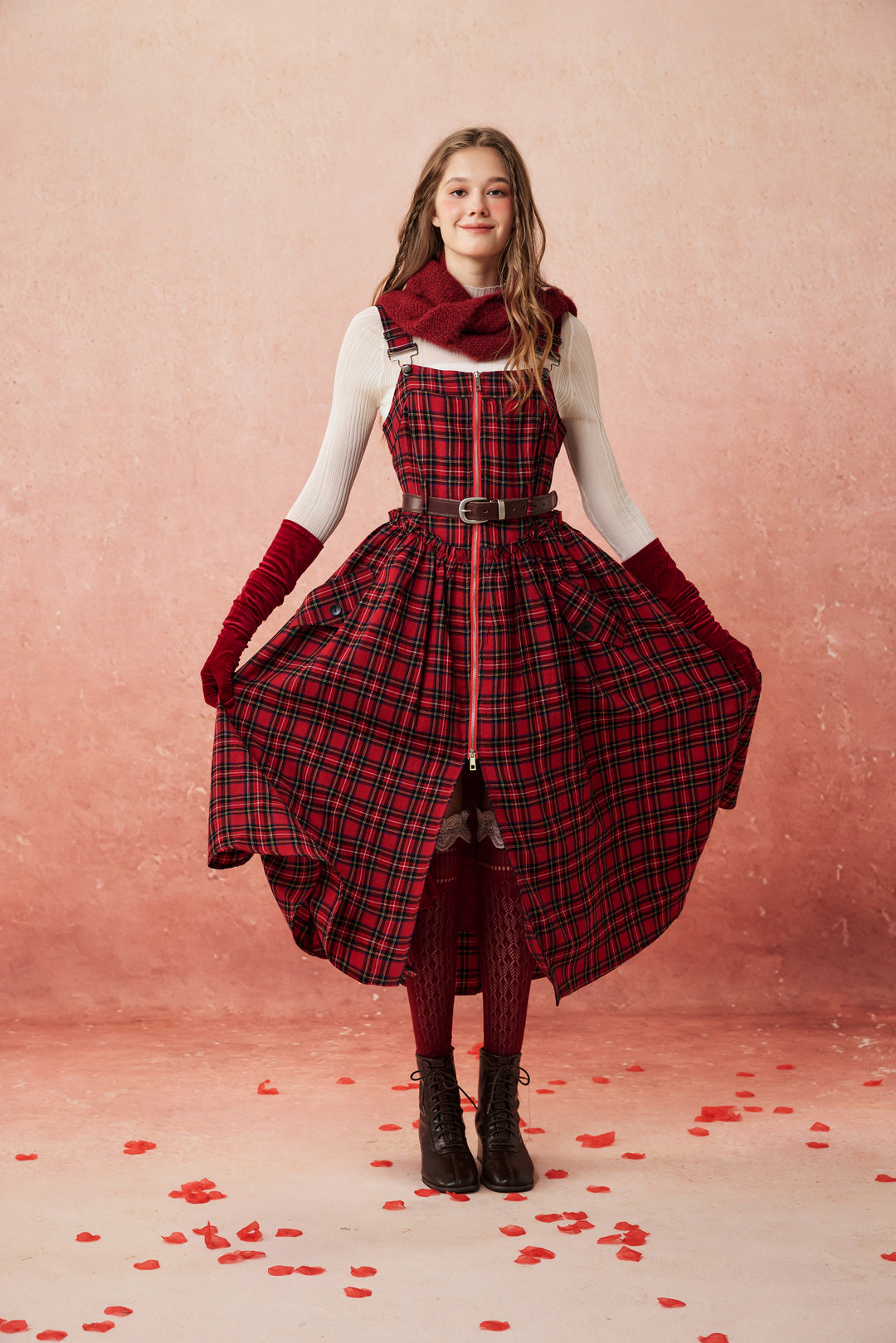 Tess 31 |100% Wool Halter Dress