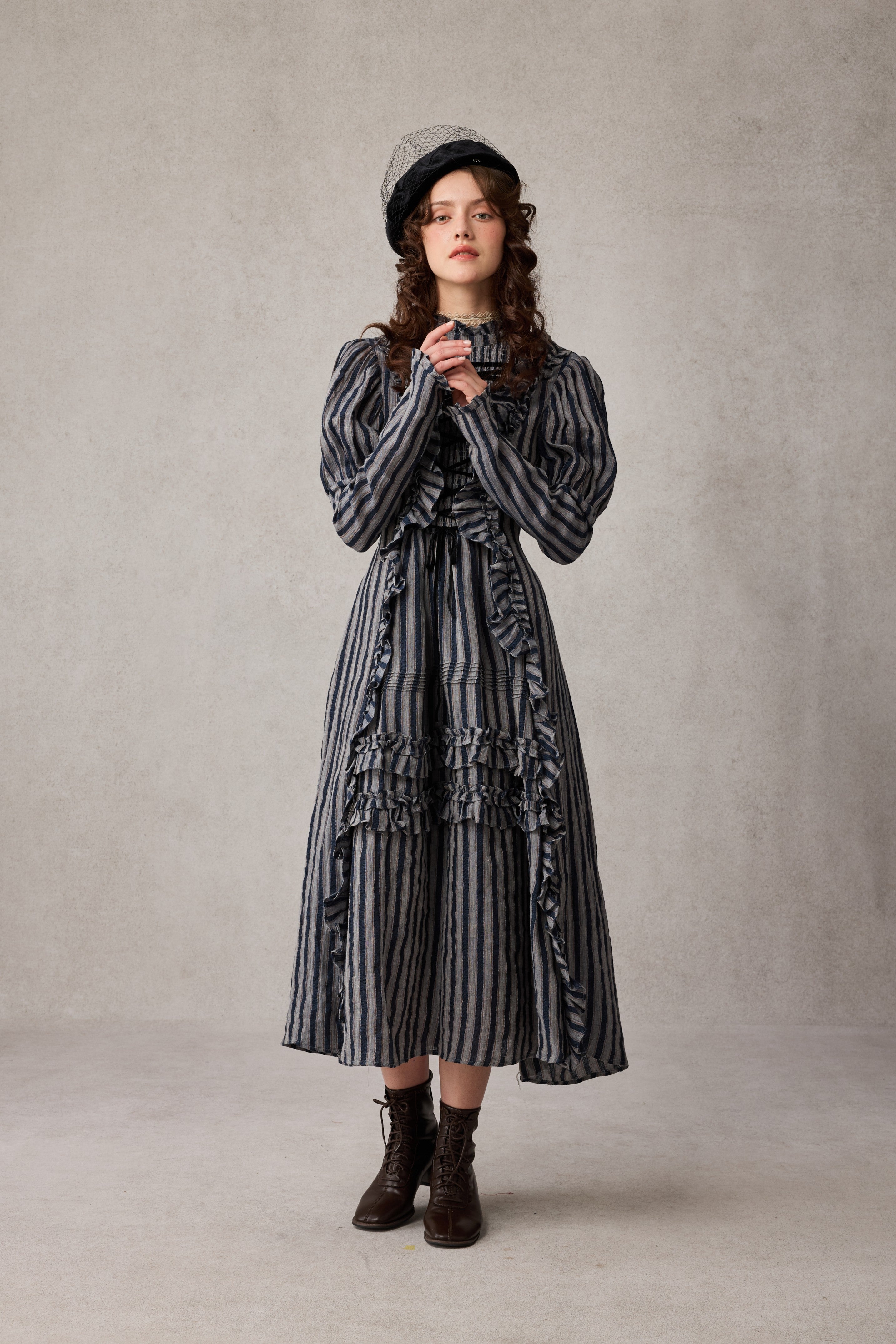 [Elizabeth］ Espresso Medium Crosby Lock Crossbody