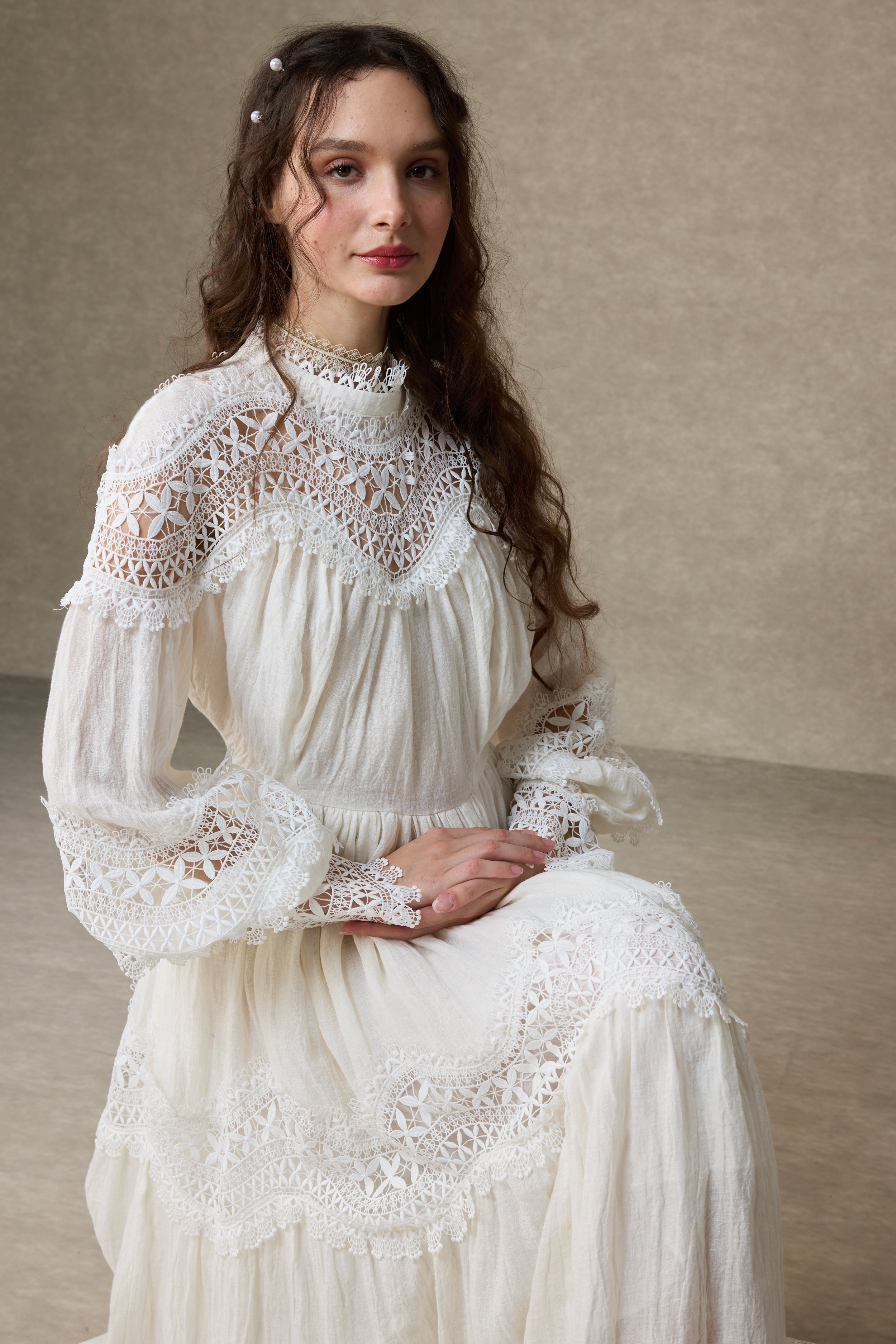 ワンピース mina perhonen lehti Dress 2022aw minä perhonen Dress Online Shop to Worldwide