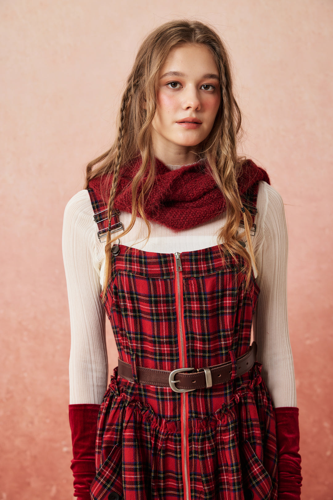 Tess 31 |100% Wool Halter Dress