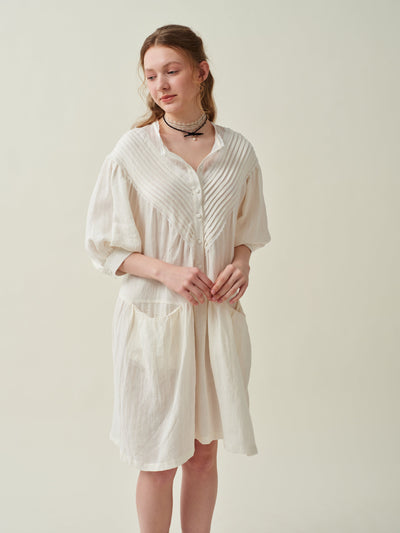 Lily 19 | linen dress with pockets