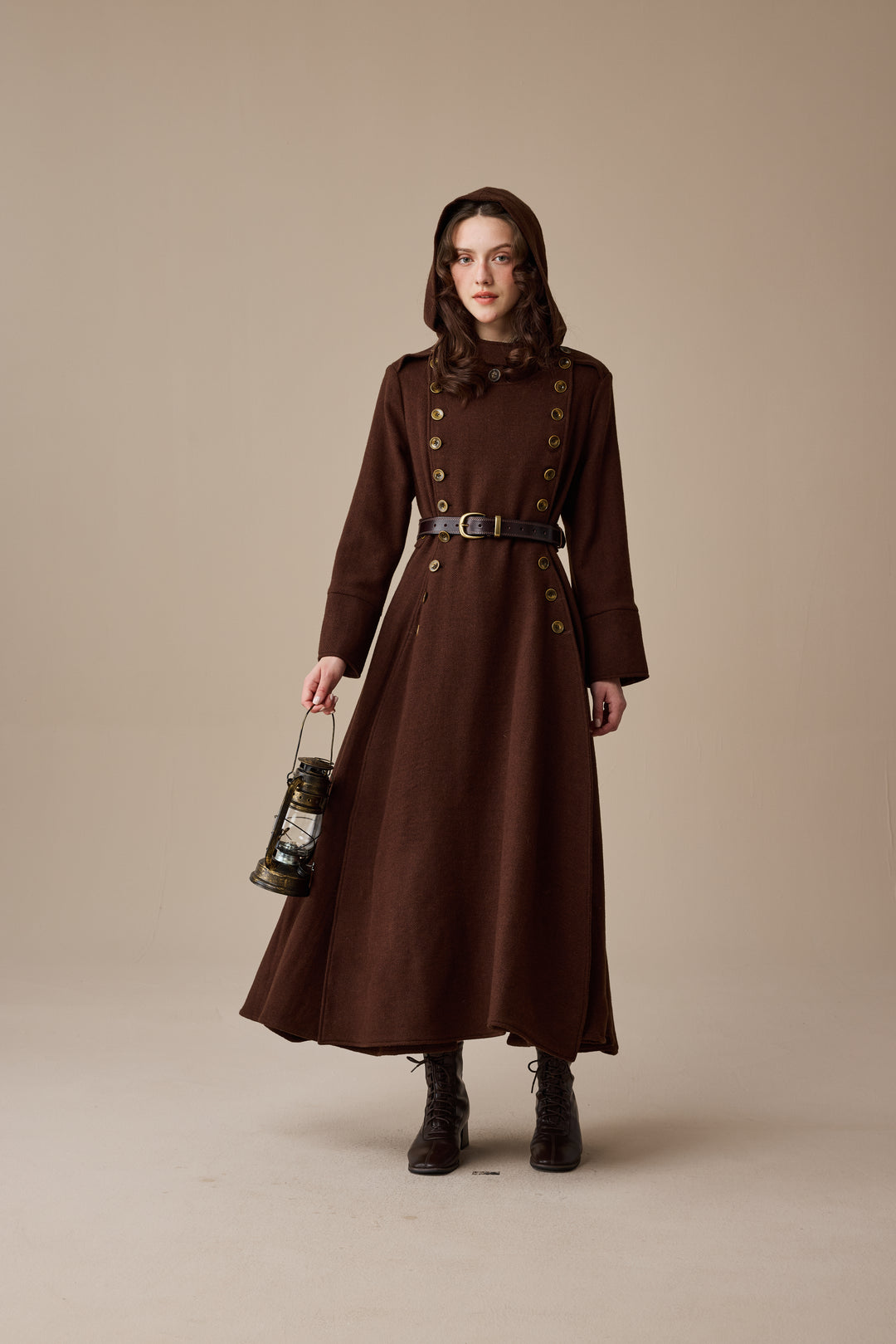 Monica 31 | 100% Wool  Double Breasted Coat