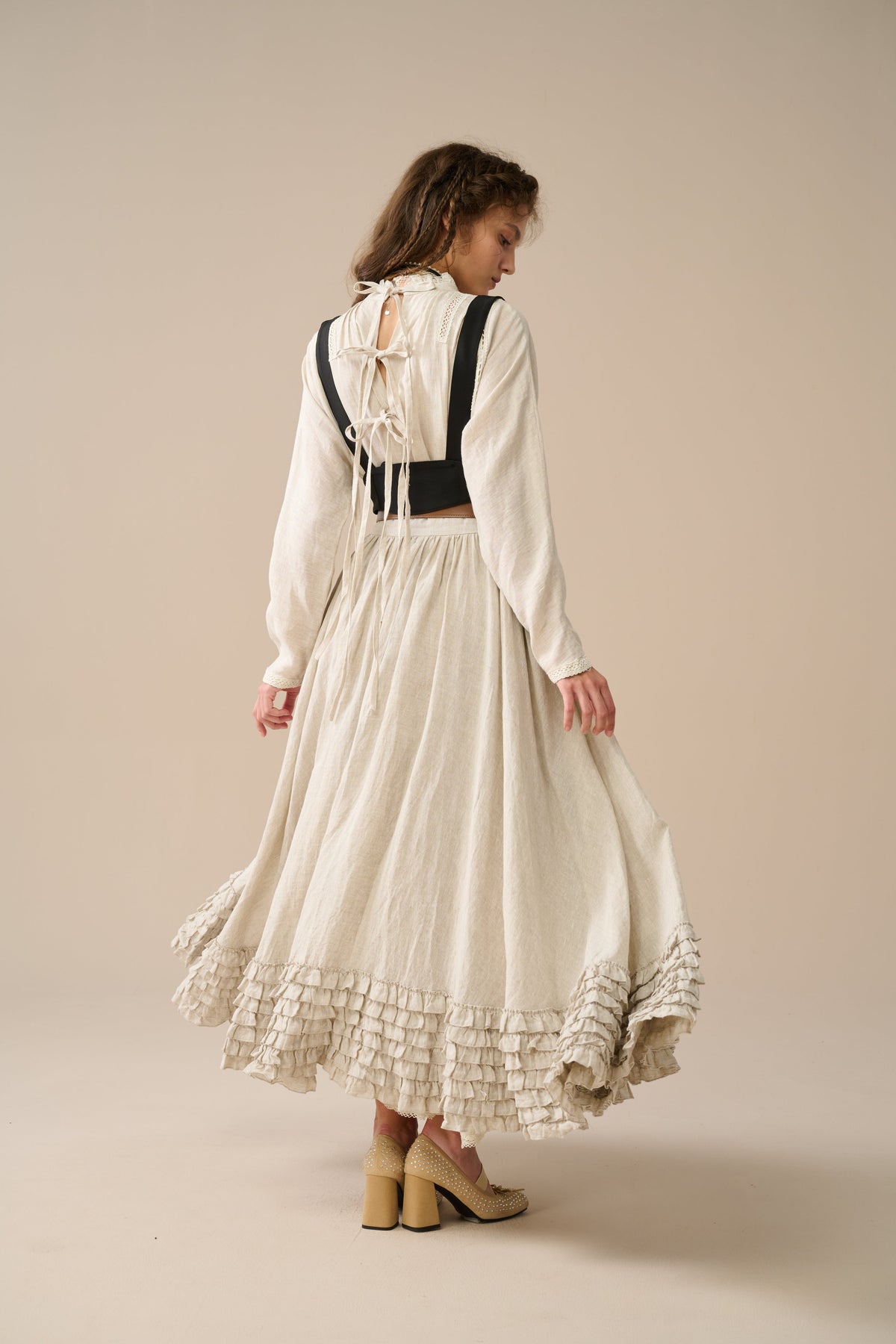 Vivienne Linen Skirt Size M
