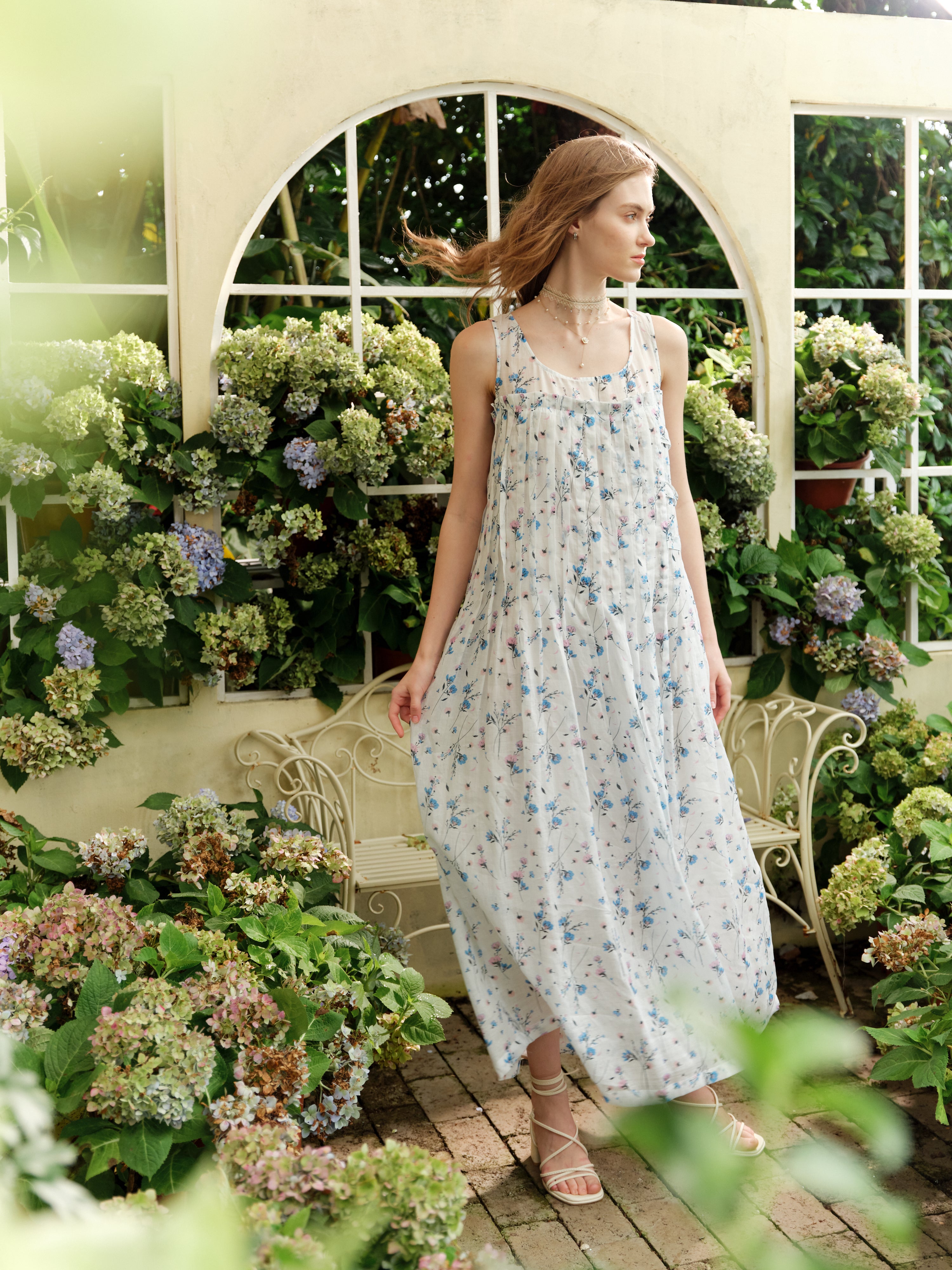 Miel 18 | The Hand-Gathered Tank Dress – Linennaive