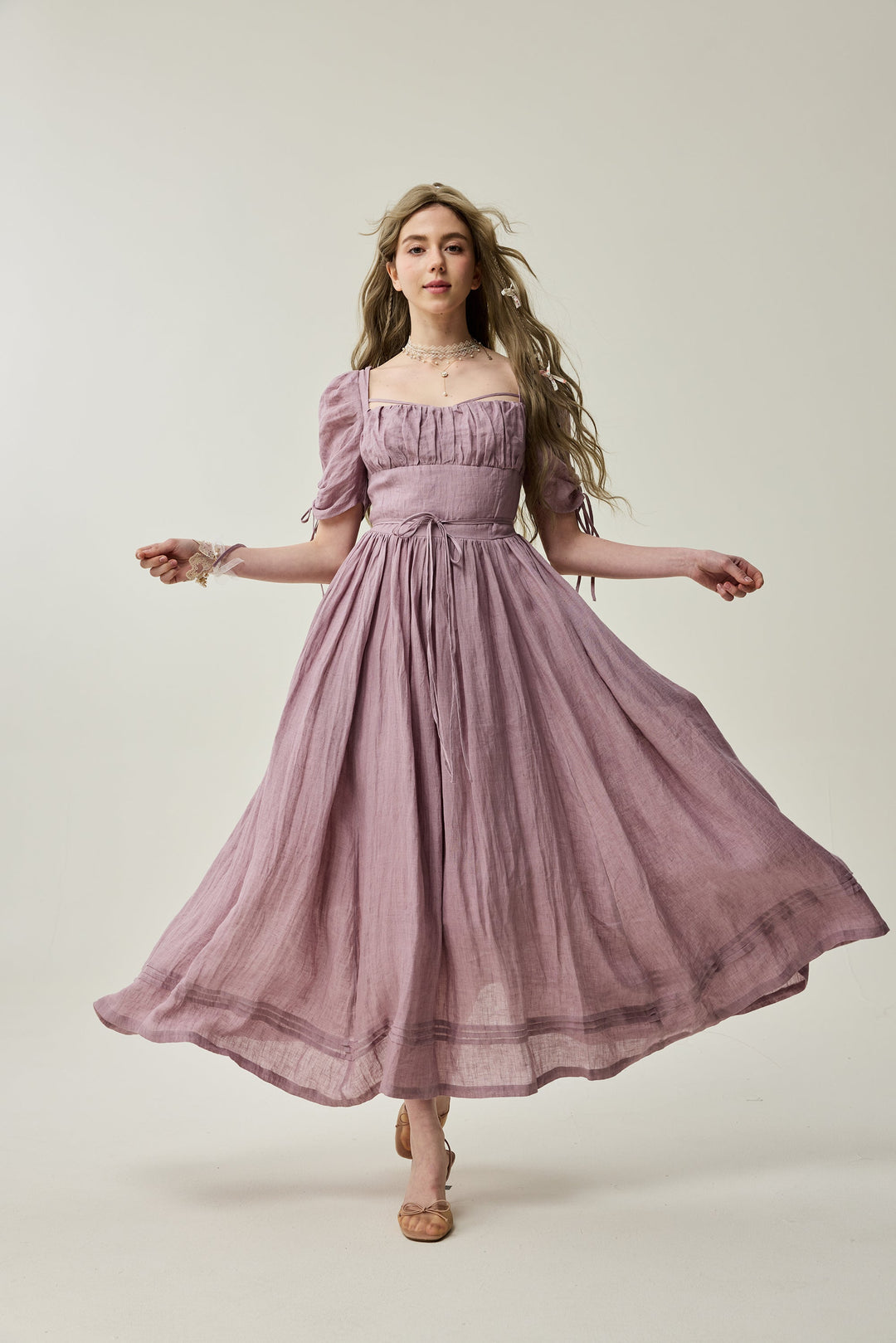 Monette 27 | Corset Linen Dress Linennaive Monette 27 | Corset Linen Dress Linennaive