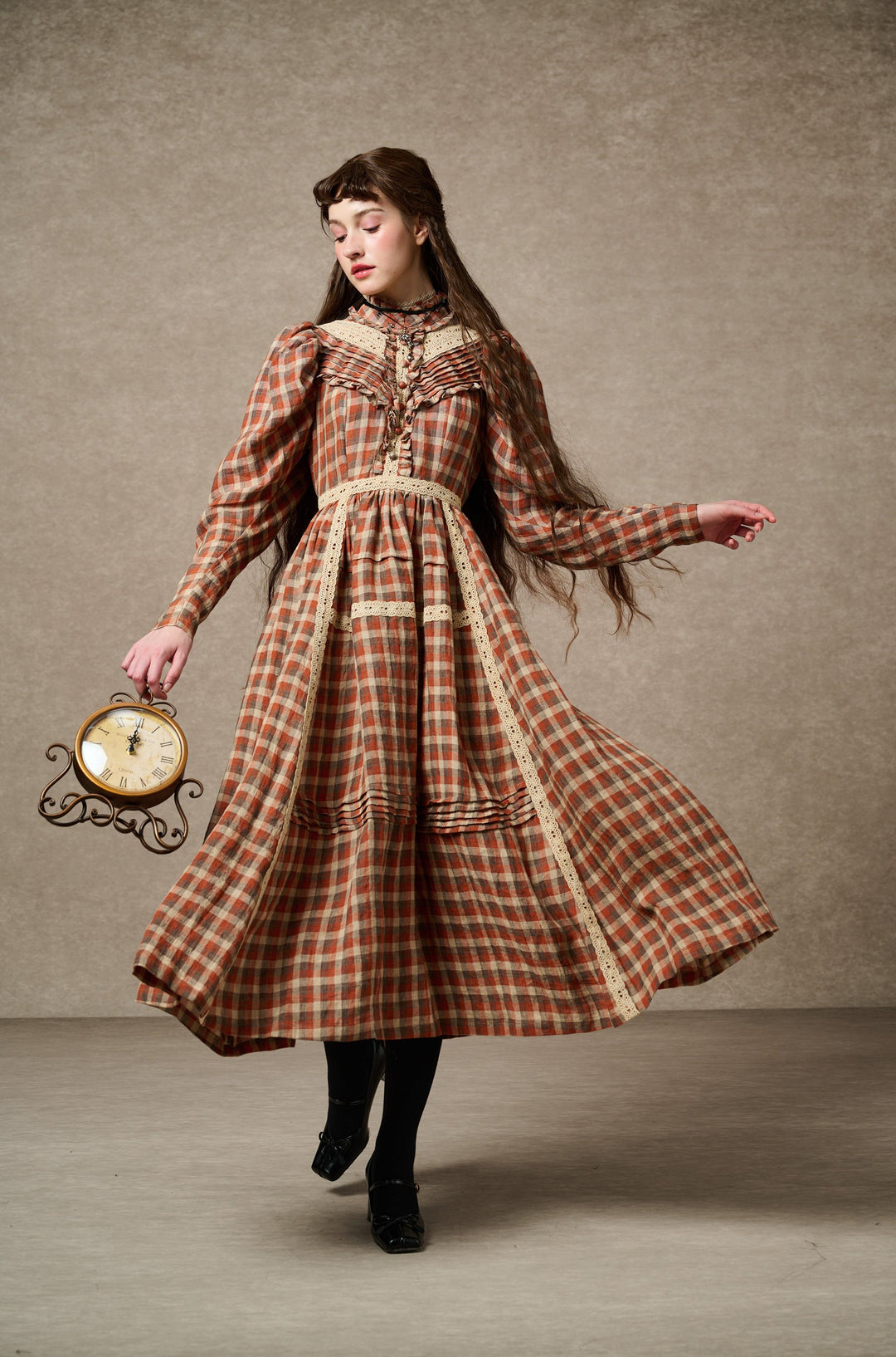 MARY 18 | VINTAGE LINEN DRESS GOWN Linennaive MARY 18 | VINTAGE LINEN DRESS GOWN Linennaive