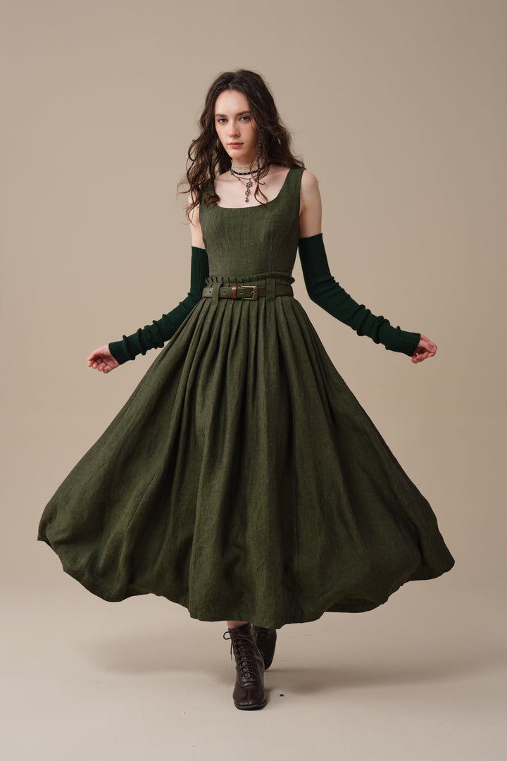 Clover 07 | Structured Linen Dress