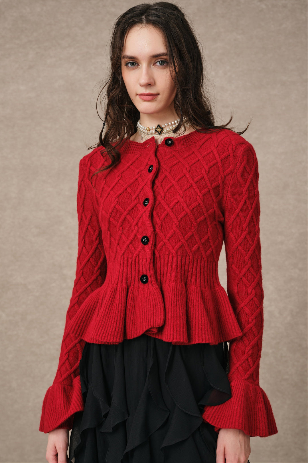 Freya | 100% Wool Cardigan