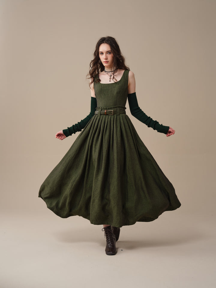 Clover 07 | Structured Linen Dress
