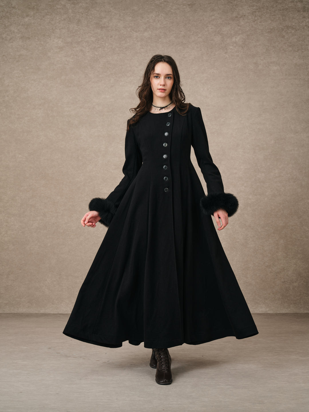 Victoria 02 | Corset 100% Wool Coat