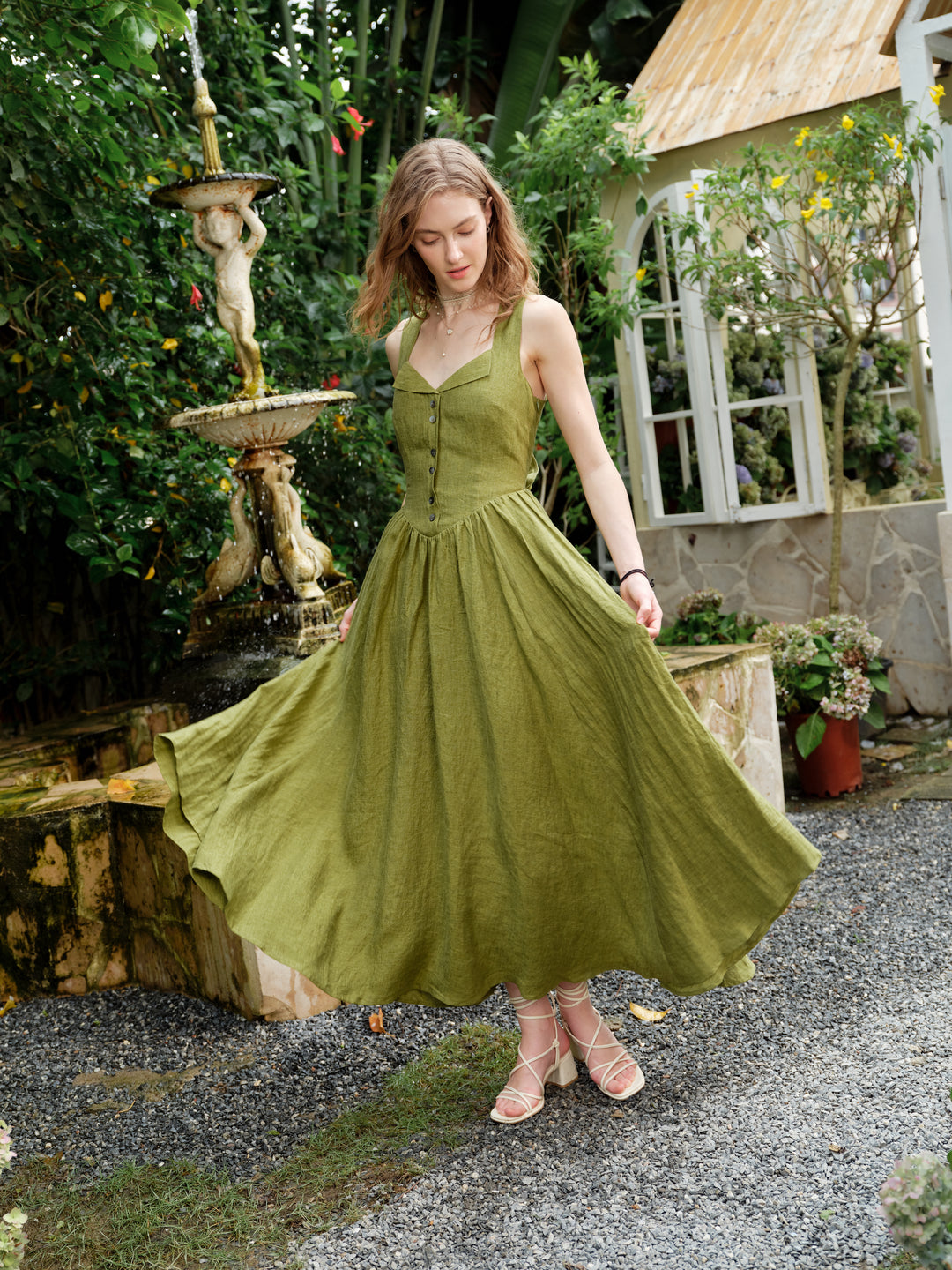 Summer 18 | The Avocado & Cream Linen Dress Summer 18 | The Avocado & Cream Linen Dress