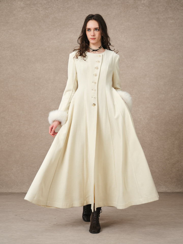 Victoria 02 | Corset 100% Wool Coat