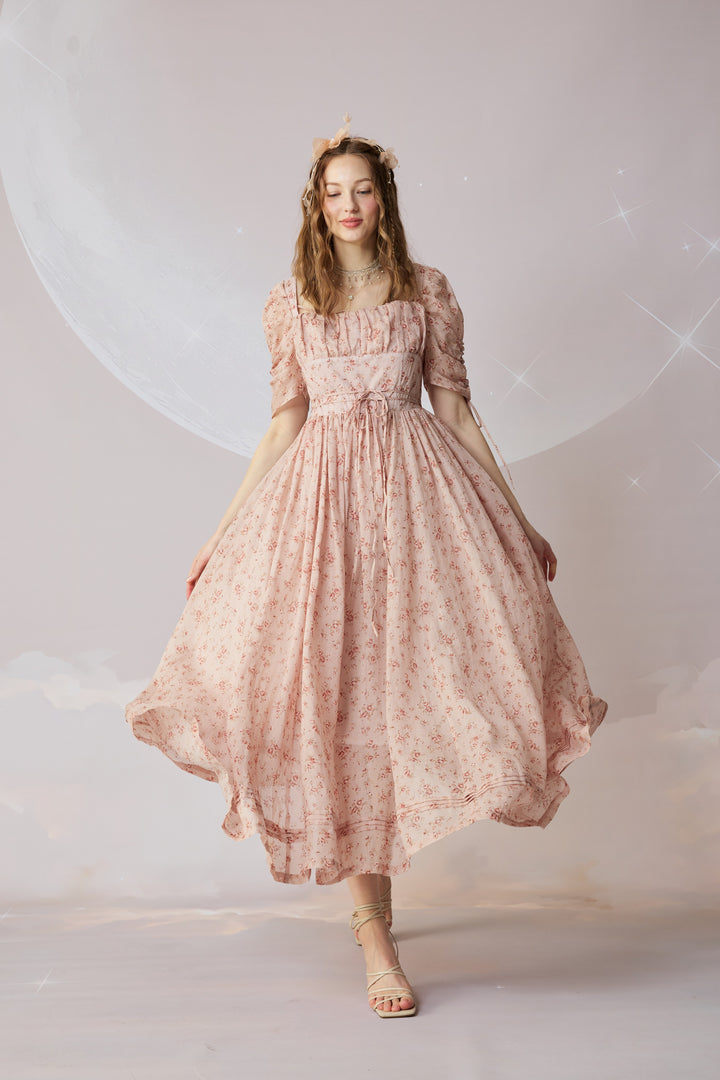 Monette 27 | Corset Linen Dress