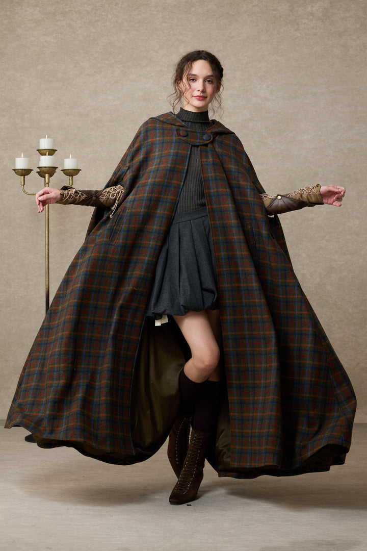 Astor 35| 100% Wool Cloak Coat