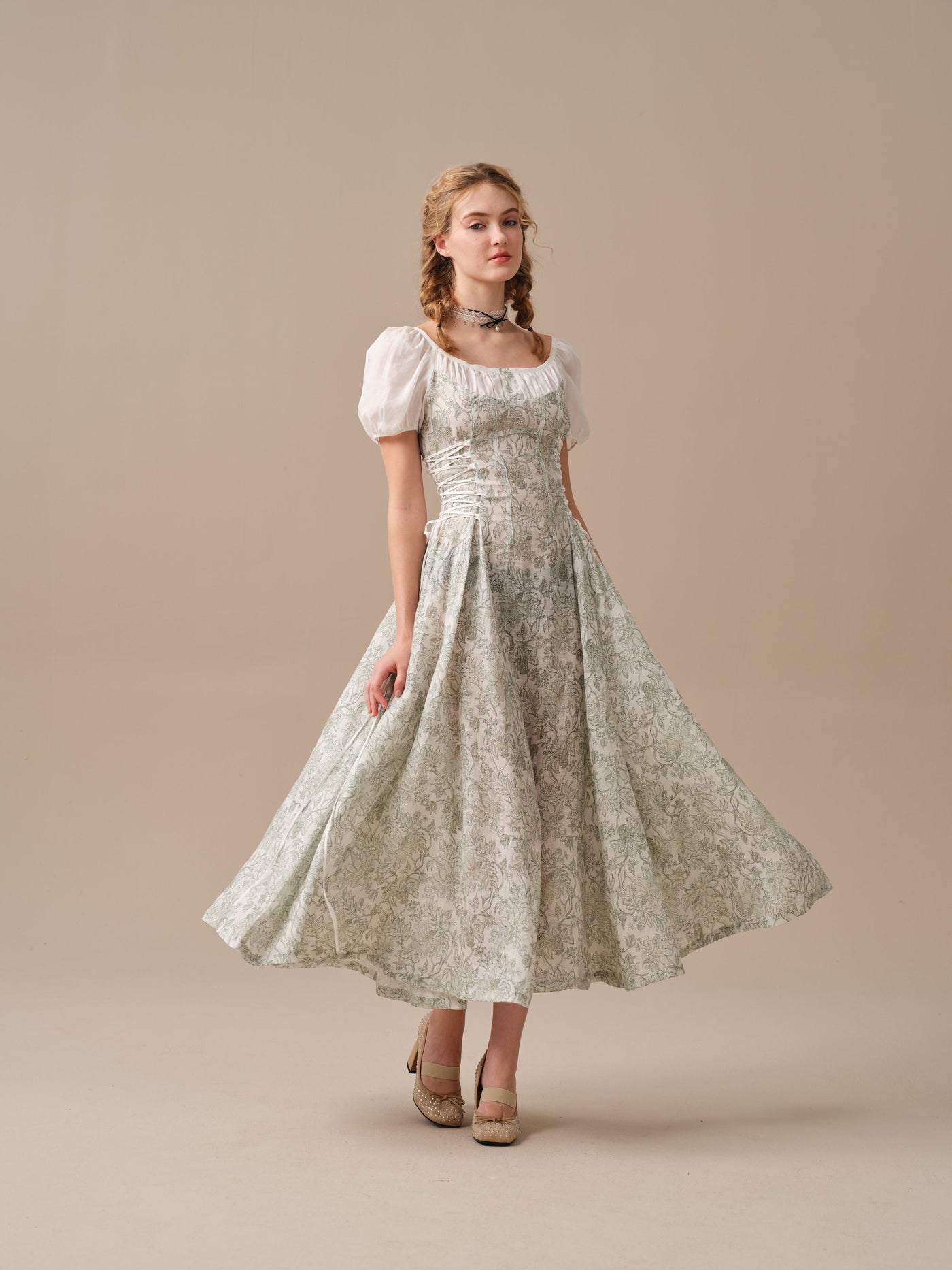 YLANG 18 | Cinderella Linen Dress