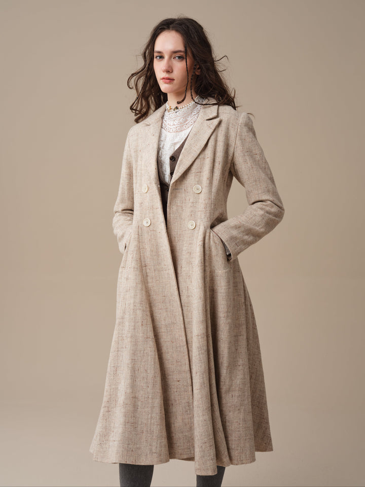The Roman Holiday 17 | 100% wool classic coat