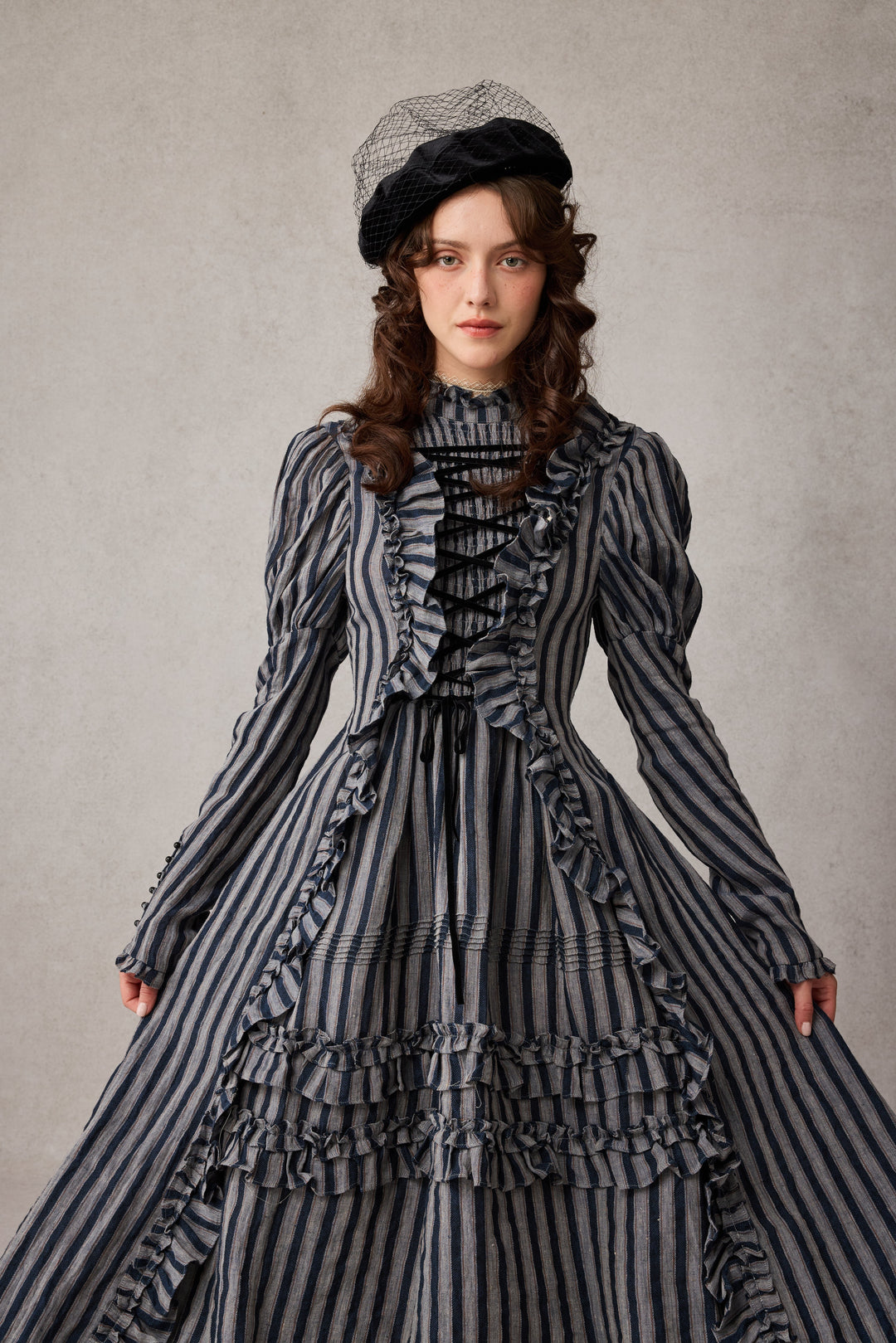 Elizabeth 15 Victorian Linen Dress – Linennaive