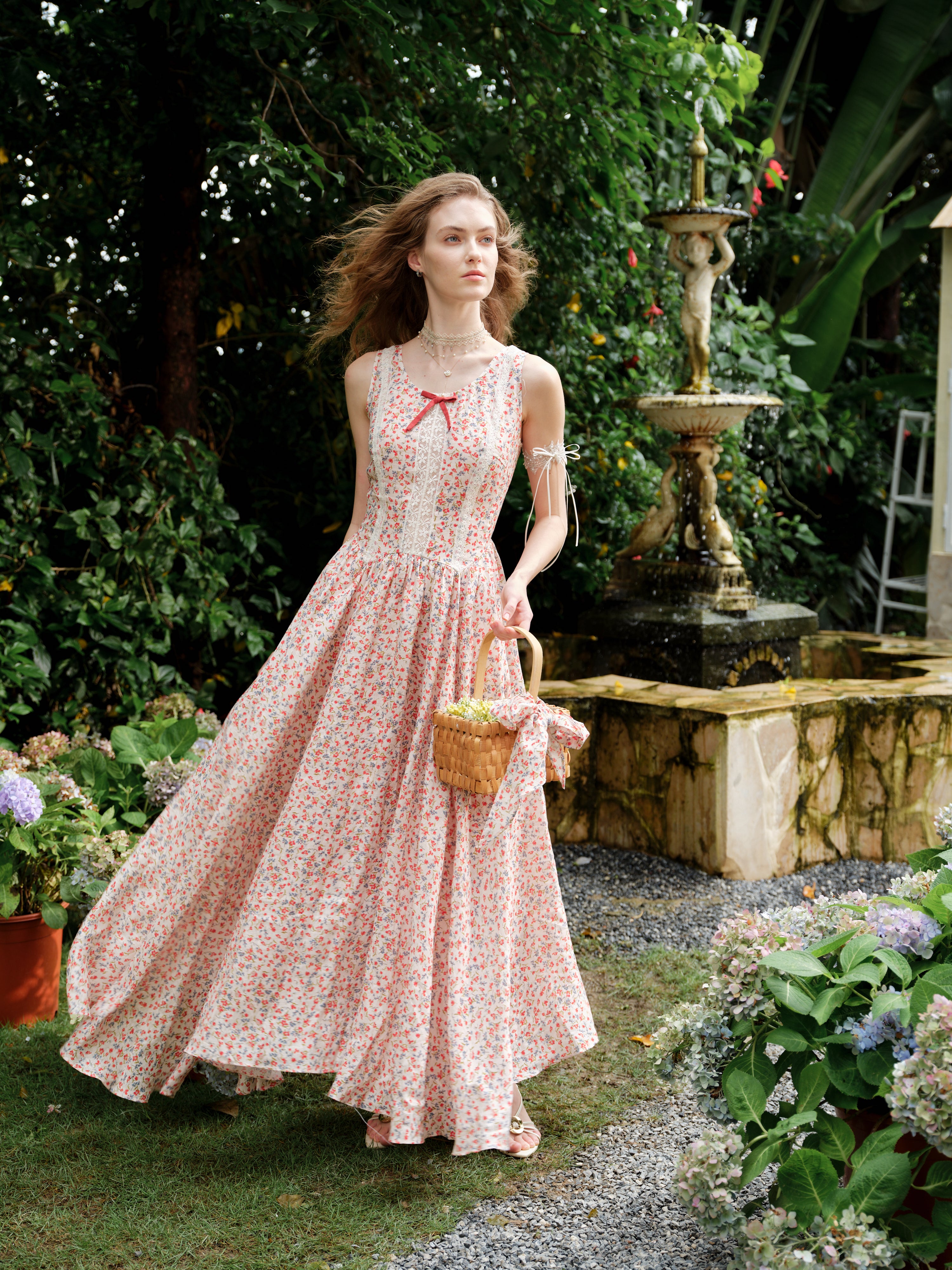 Vanille 18 | Jane's Garden Dress – Linennaive