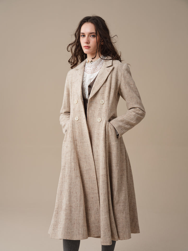 The Roman Holiday 17 | 100% wool classic coat